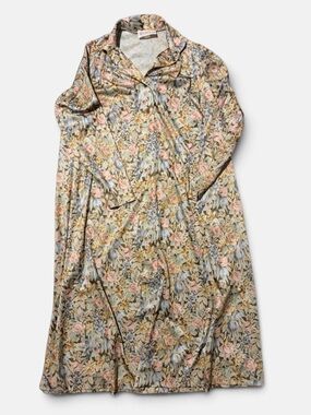 VINTAGE Kay Windsor Floral House Dress